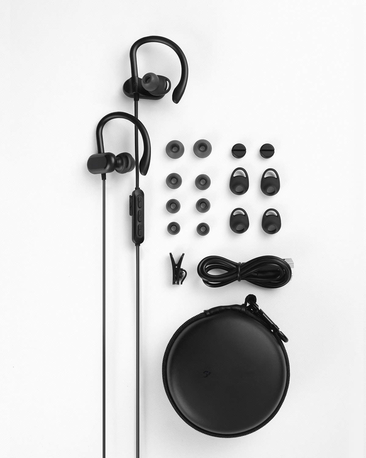 Wireless Headphones, Soundcore Spirit X Sports Earphones by Anker, 12-Hour Battery, IPX7 Wireless Earbuds, Noise Isolation, SweatGuard Technology for