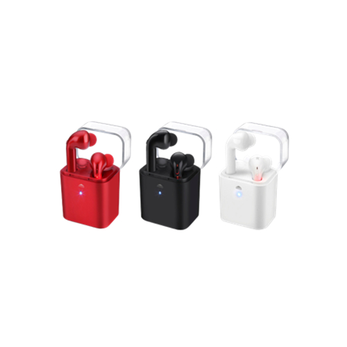 E6  Wireless Sports Earbuds,Fan7 In Ear Headphone with Charging Box Noise Cancelling Stereo headset for iPhone