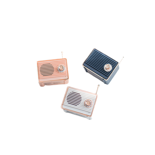 D7 new mini retro wireless speaker outdoor noise reduction portable audio